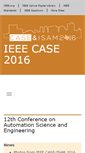 Mobile Screenshot of case2016.org